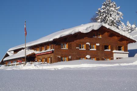 Alpengasthof Brüggele im Winter