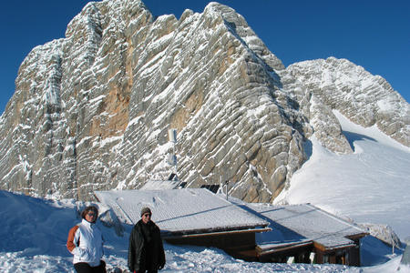 Seethalerhütte Dachsteinwartehütte direkt am Dachsteingletscher 