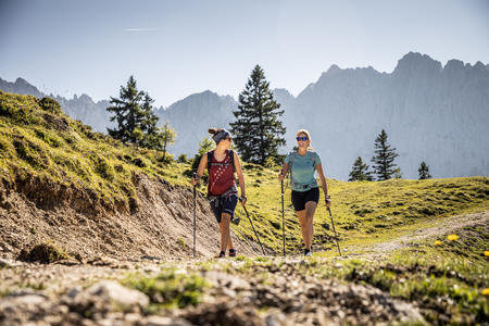 Wandern mit Kaiserblick in der Region St. Johann in Tirol