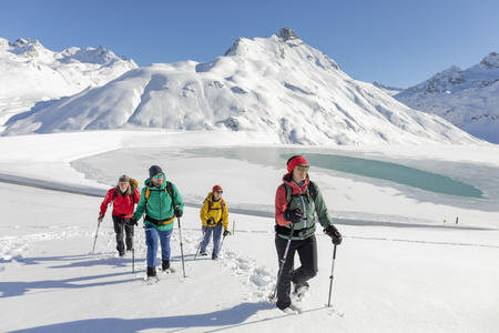 Schneeschuhwanderung Silvretta-Bielerhöhe